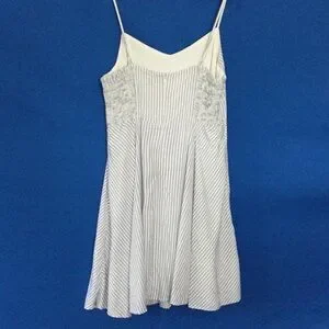 sleeveless turtleneck dress The Rustic Radiance Boho Maxi Silk Dress Size:44 / XL Light blue derby